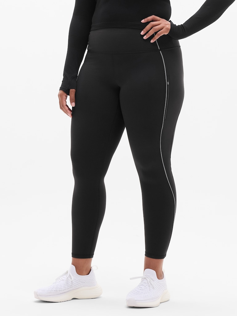 Rainier High Rise Reflective Stripe Legging