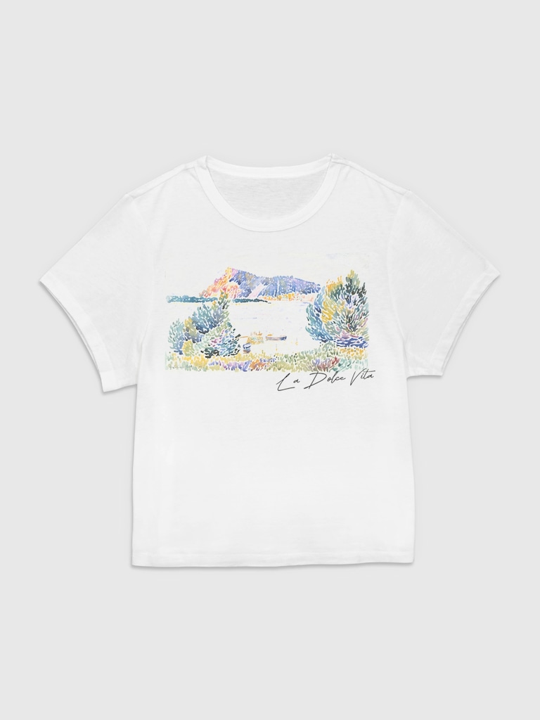 La Dolce Vita Graphic Baby Fit T-Shirt