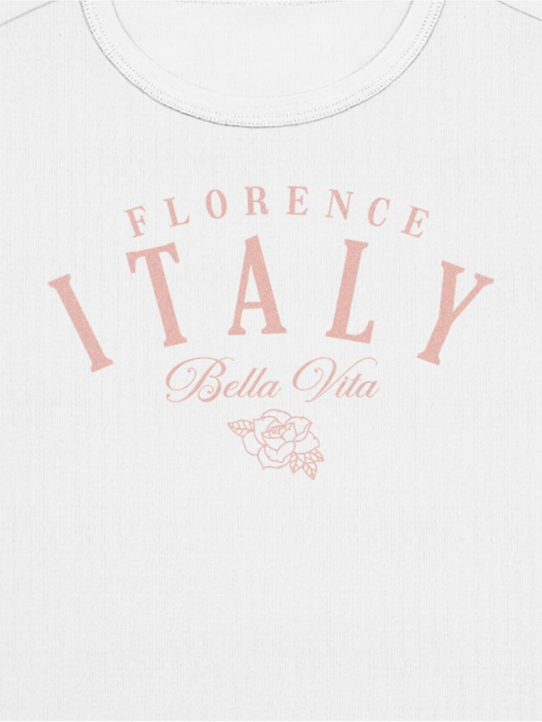 Florence Italy Graphic Baby Fit T-Shirt