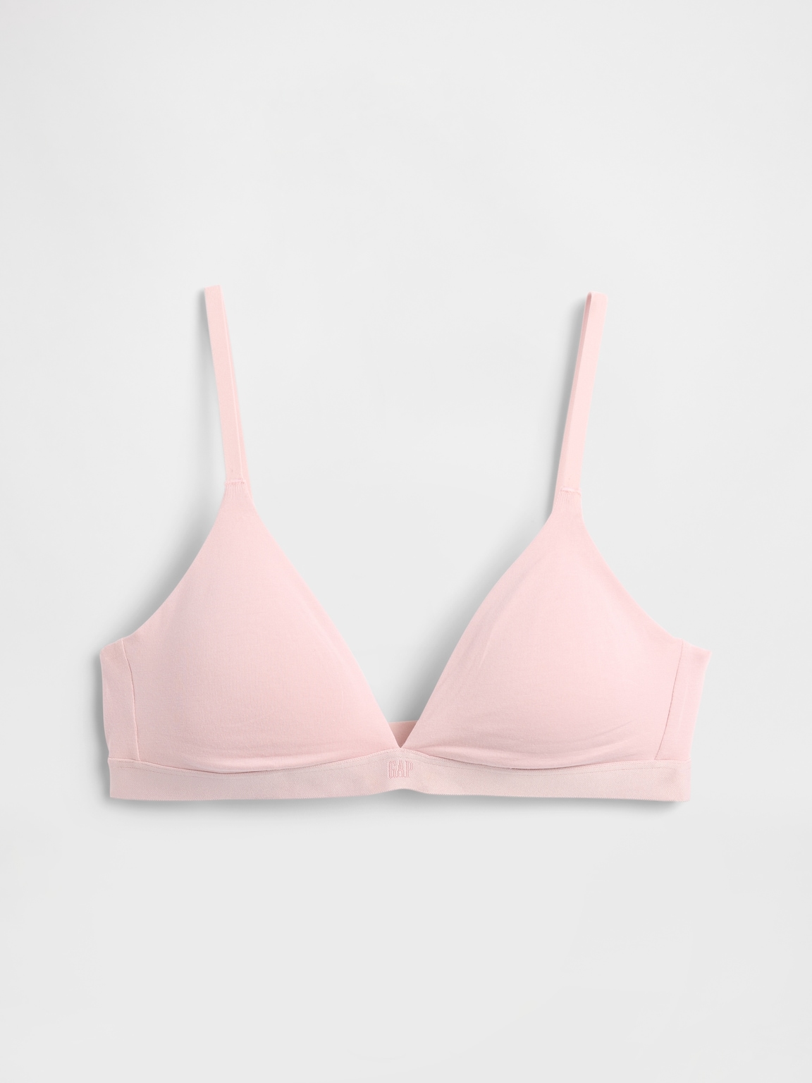 Organic Stretch Cotton Triangle Bra