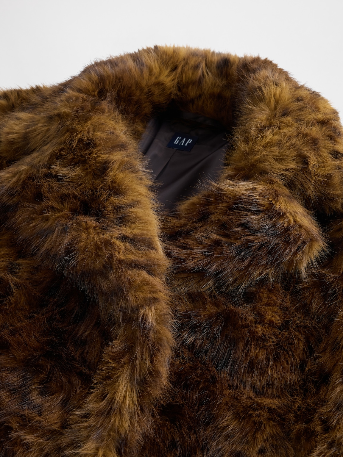 Leopard Faux Fur Coat