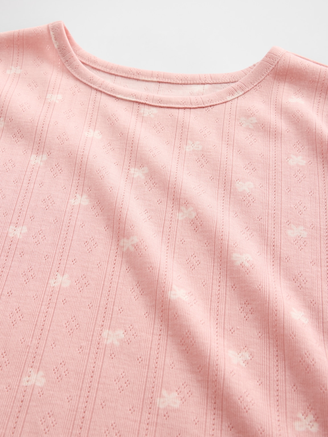 Kids Recycled Pointelle PJ Set