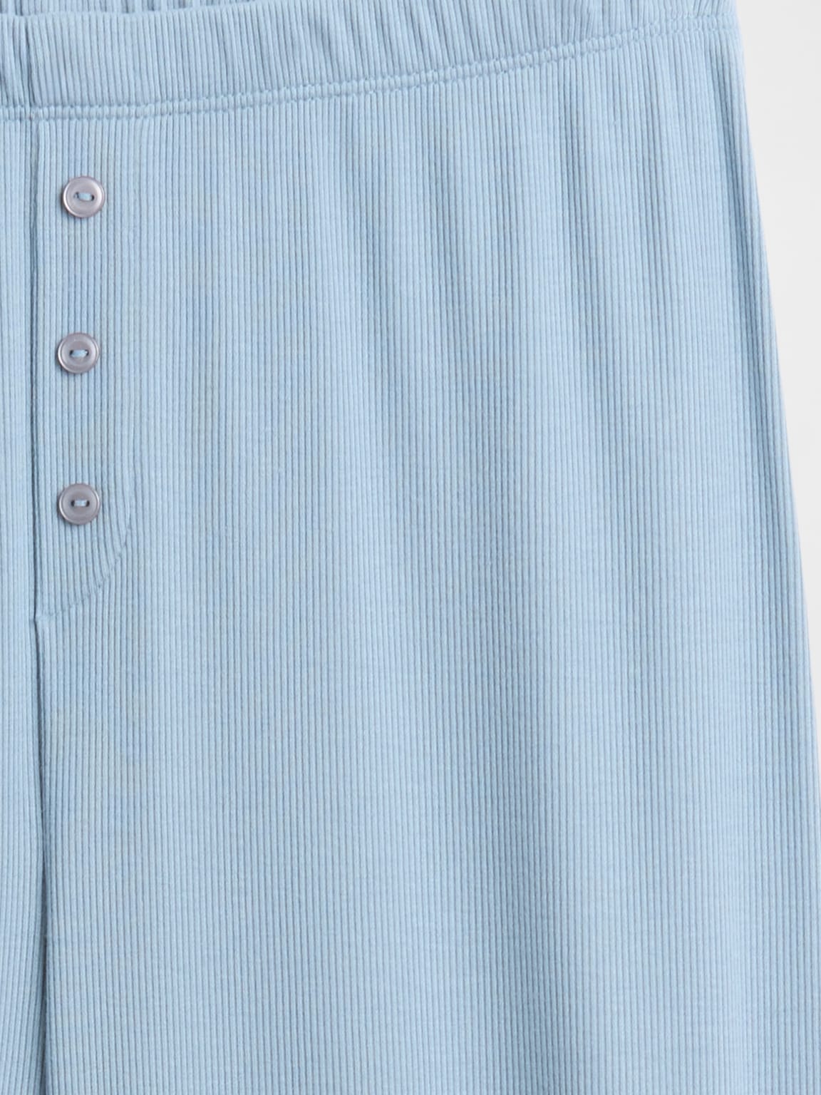 Mini Rib Wide-Leg PJ Pants