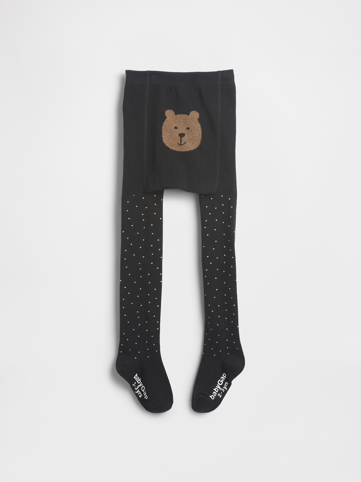 Baby & Toddler Glitter Dot Bear Tights