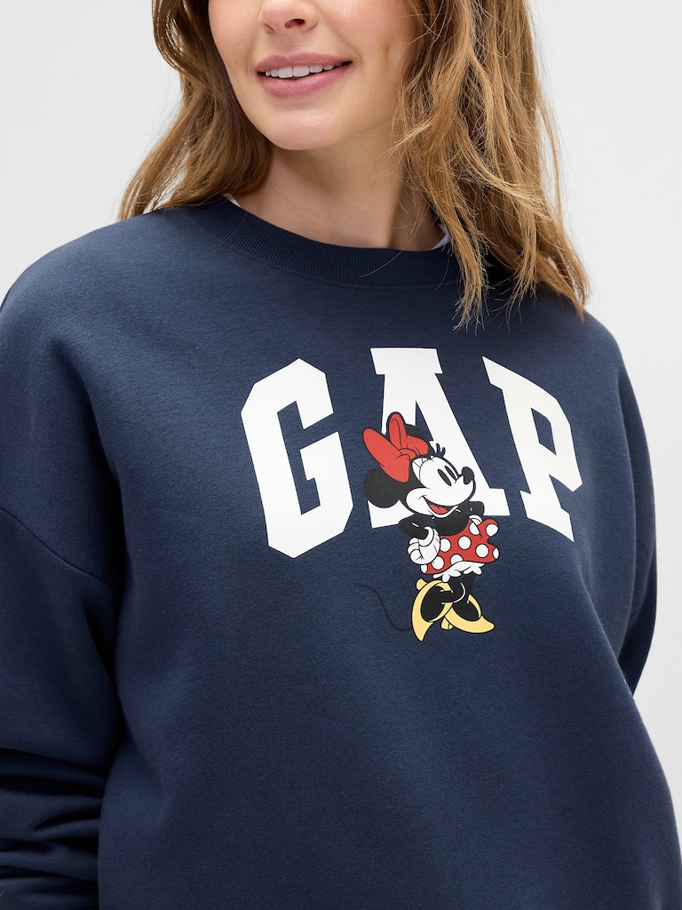 Gap × Disney Minnie Mouse Oversized Logo Sweatshirt