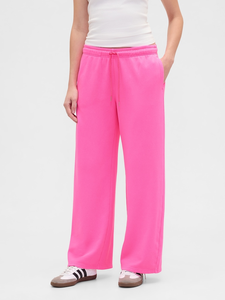 Relaxed Straight-Leg Sweatpants