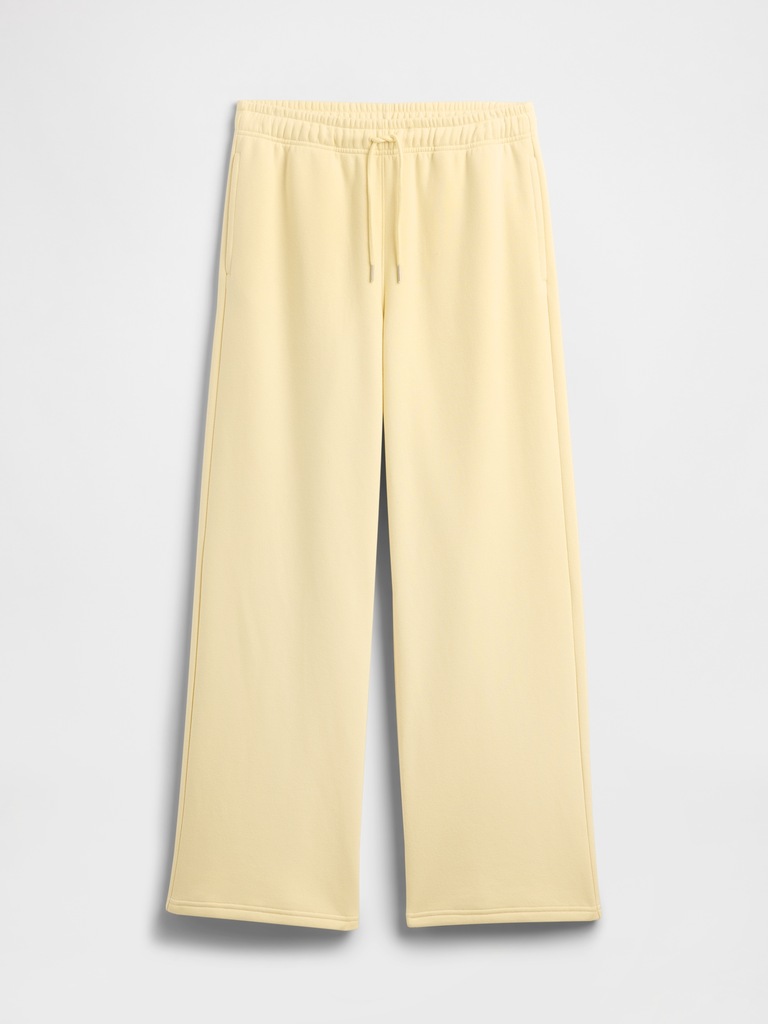 Relaxed Straight-Leg Sweatpants