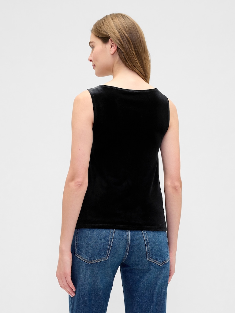 Boatneck Tank Top