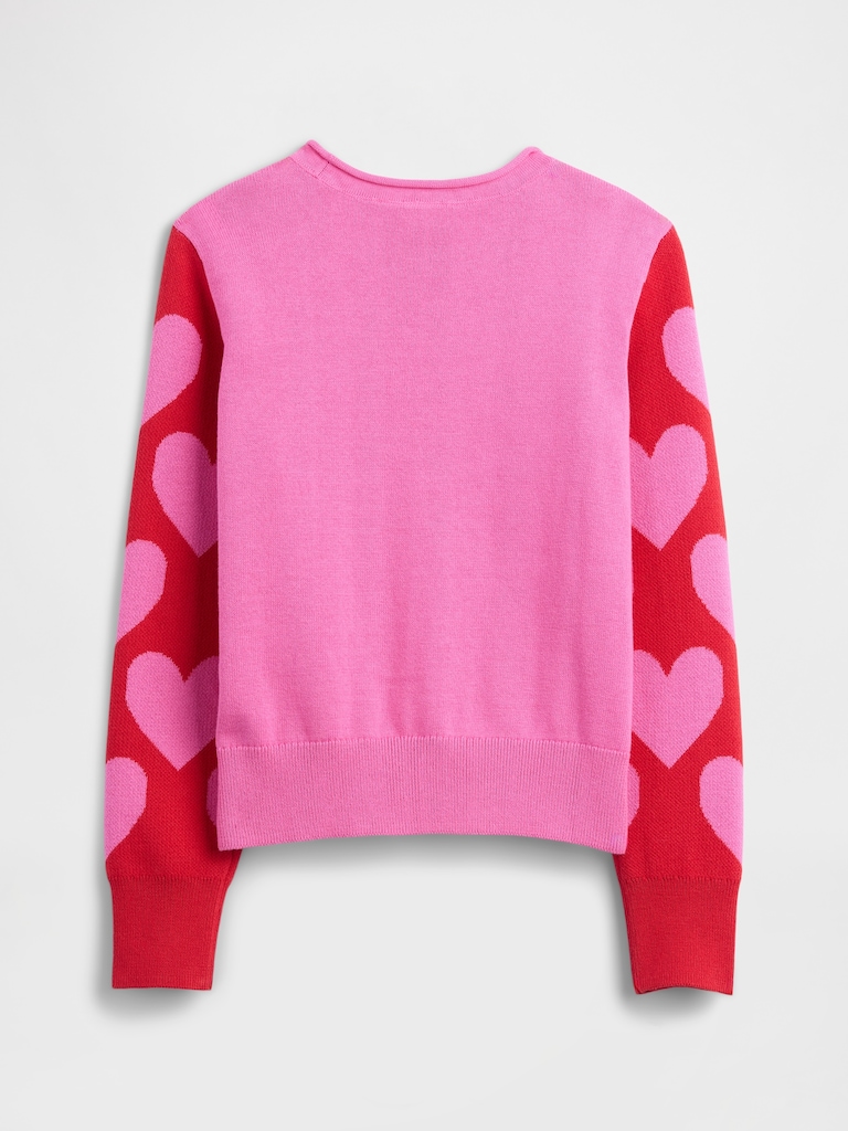 Kids Relaxed Roll-Neck Sweater
