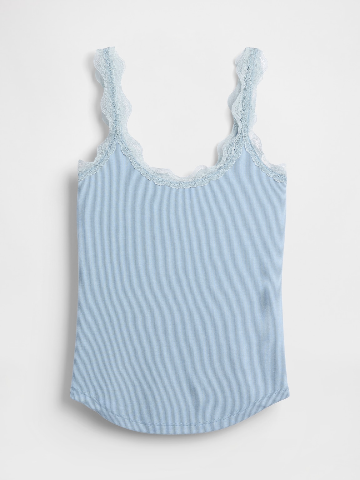 Mini Rib Lace PJ Tank Top