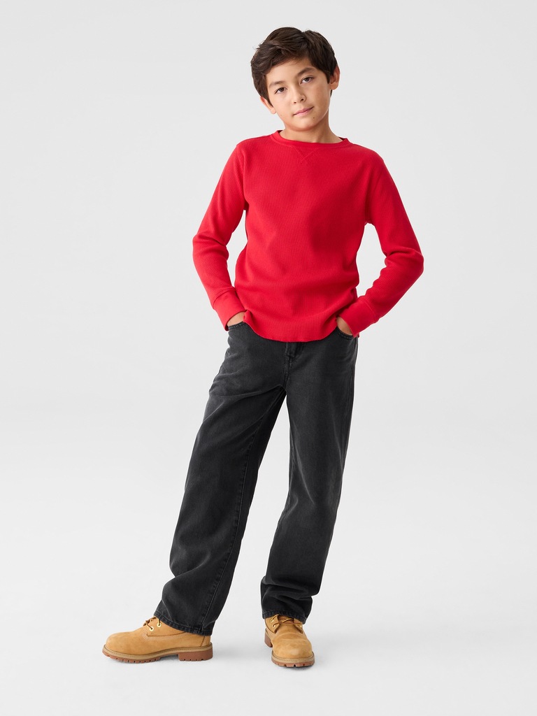 Kids Waffle-Knit T-Shirt