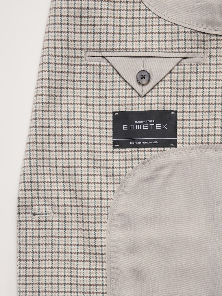 Boyfriend Italian Flannel Blazer