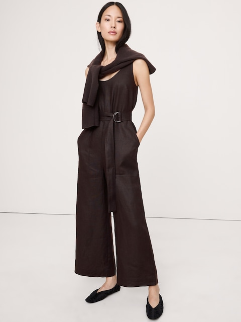 Women's Brown Dresses & Jumpsuits | Banana Republic