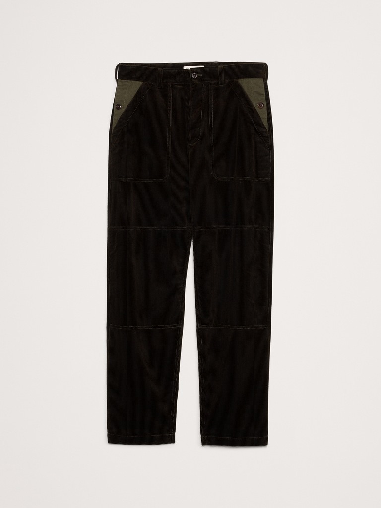 Loose Corduroy Utility Pant