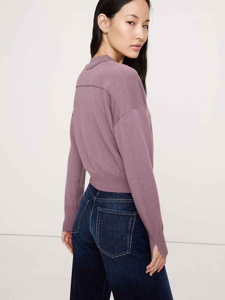 Merino Cardigan Sweater