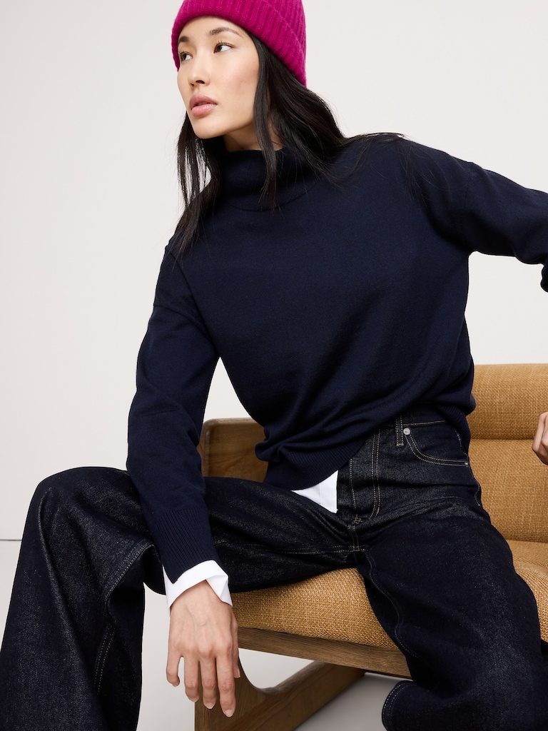 Merino Turtleneck Sweater