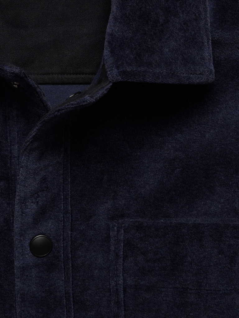 Velour Overshirt