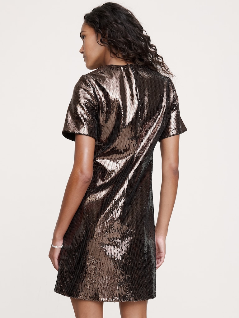 Sequin Mini Dress