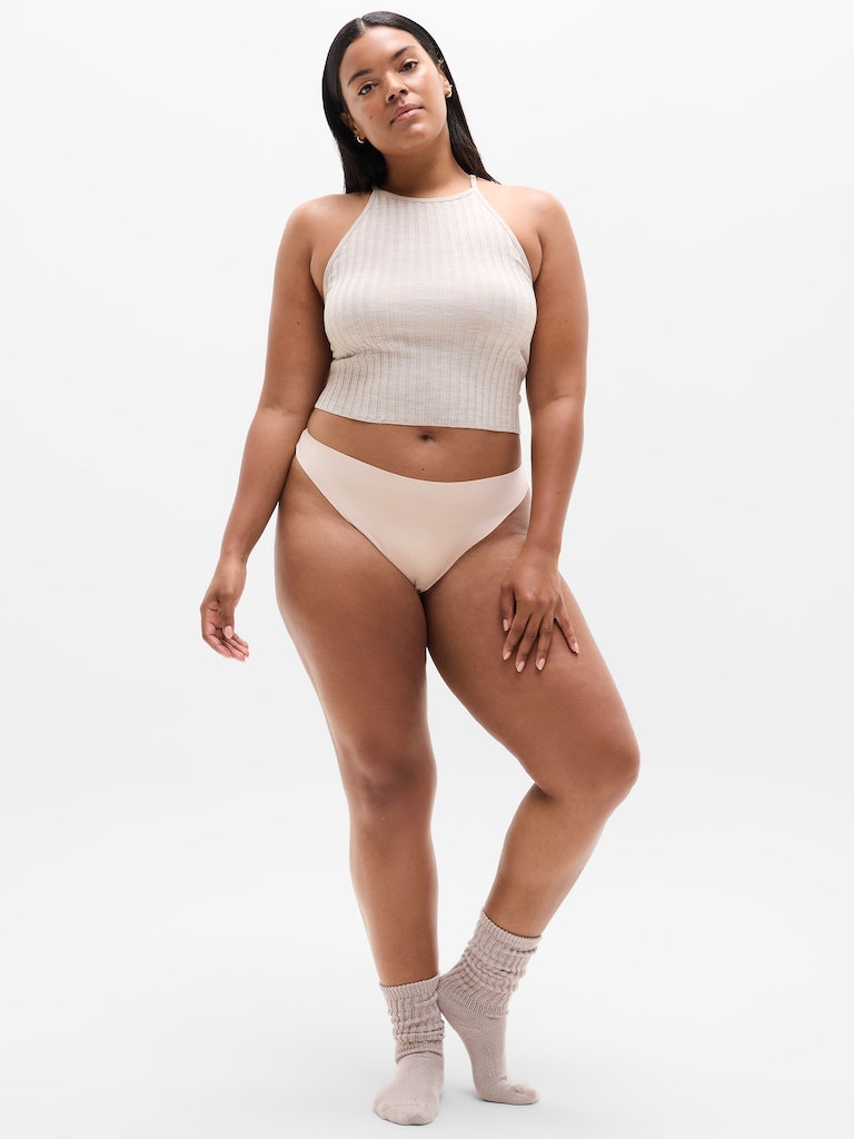 Sleek Form No Show Thong Underwear