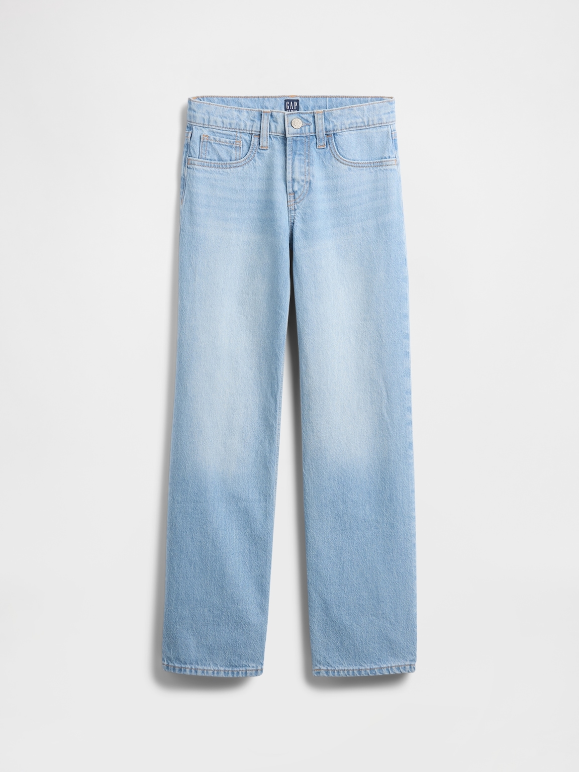 Kids Low Rise Straight Jeans