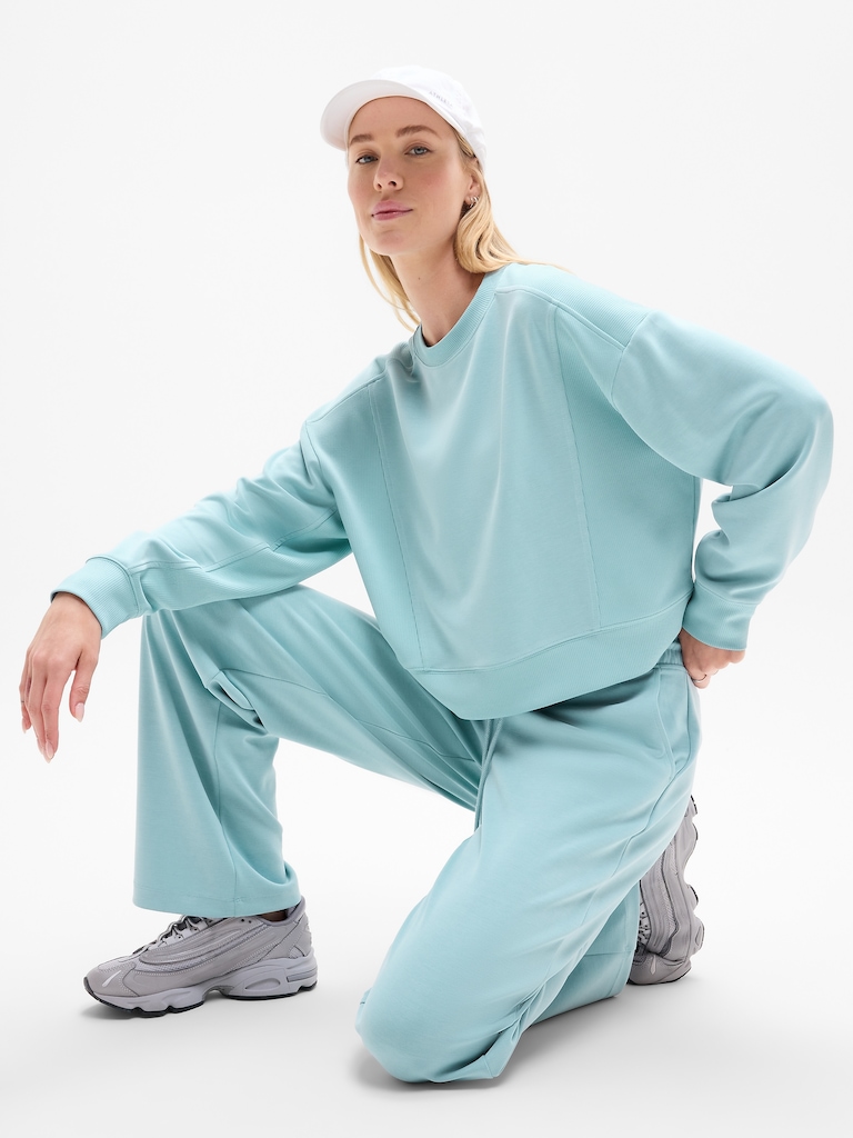 Seasoft Rib Crewneck Sweatshirt