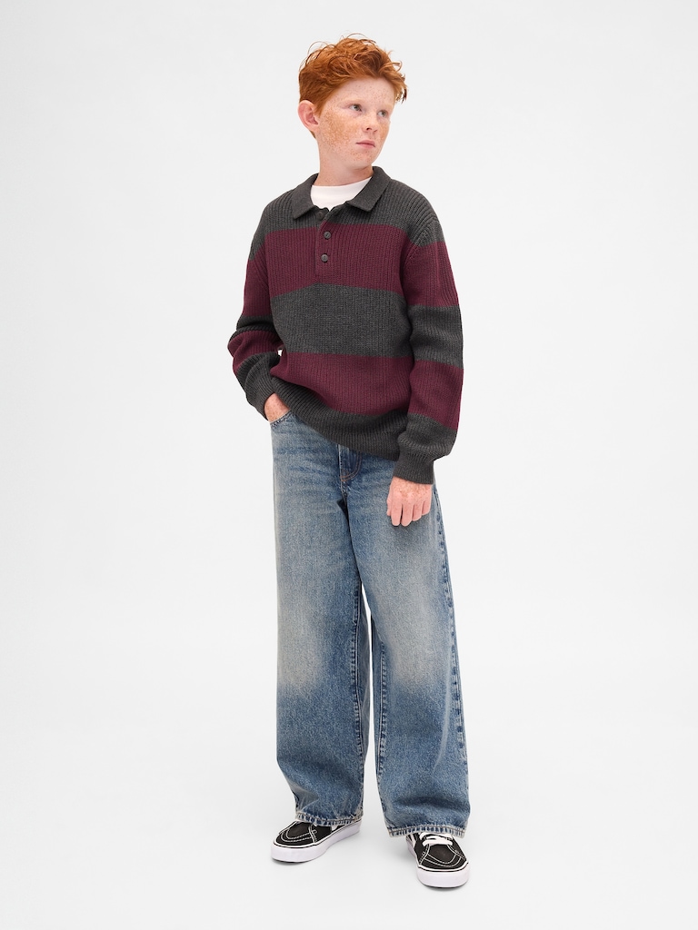 Kids Polo Sweater