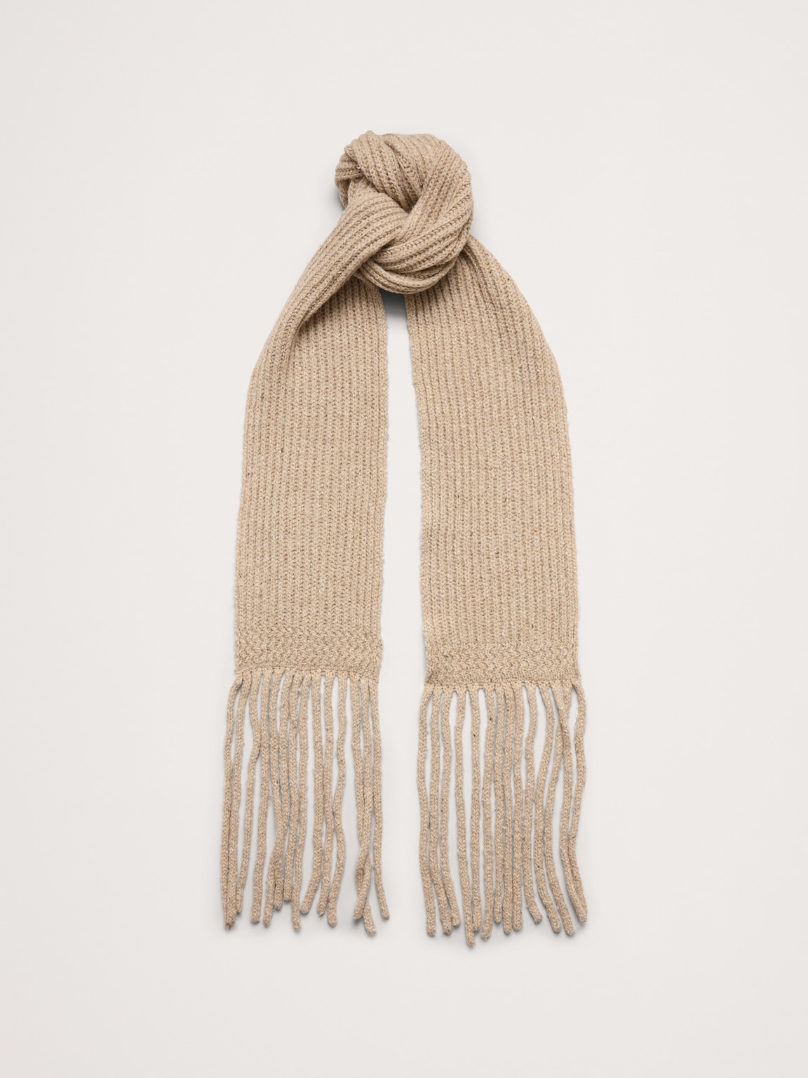 Donegal Wool-Blend Extra-Long Scarf