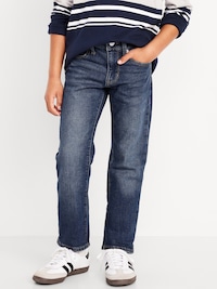 Straight-Leg Built-In Flex Jeans for Boys