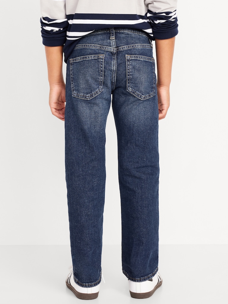 Straight-Leg Built-In Flex Jeans for Boys