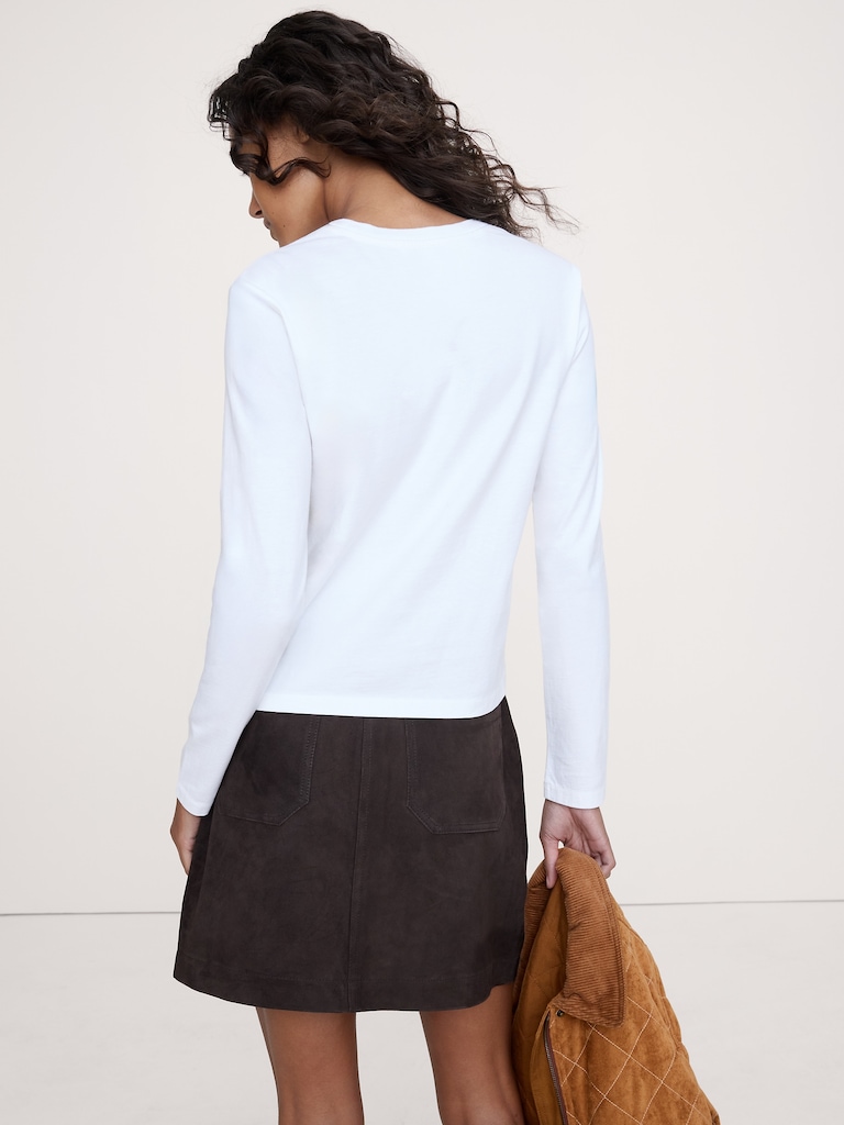 Vintage Cotton Long-Sleeve T-Shirt