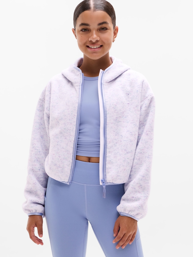 Athleta Girl So Toasty Full Zip Hoodie