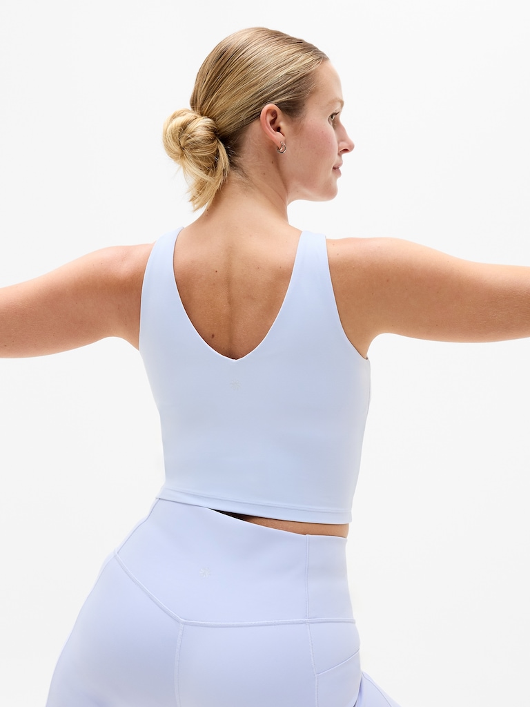 Transcend V-Neck Crop Sports Bra A-C