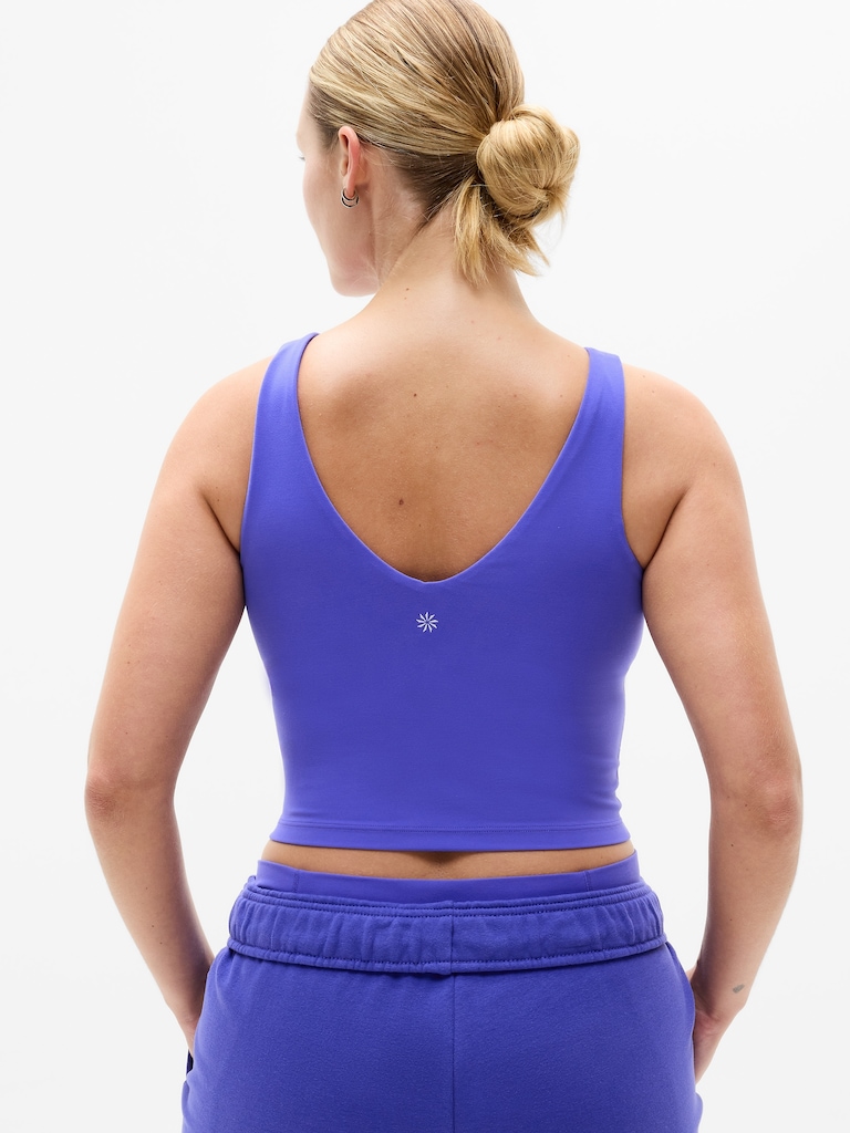 Transcend V-Neck Crop Sports Bra A-C