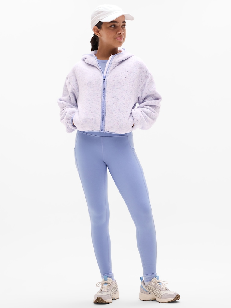 Athleta Girl So Toasty Full Zip Hoodie