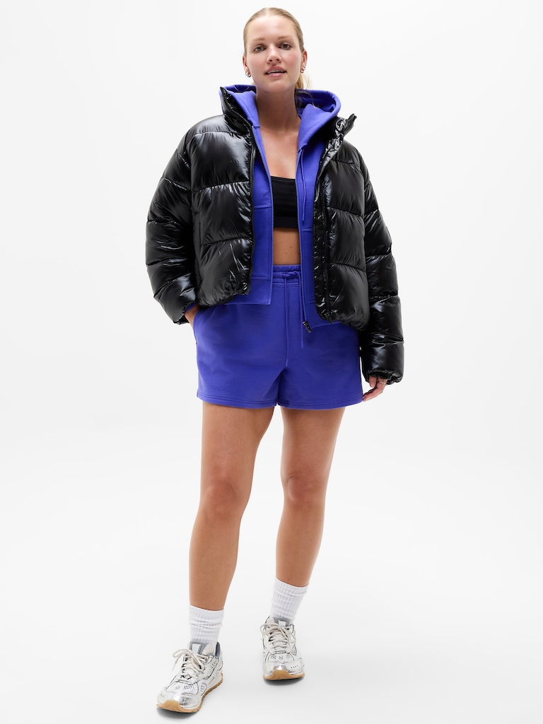 Forever Fleece Mid Rise 4" Short