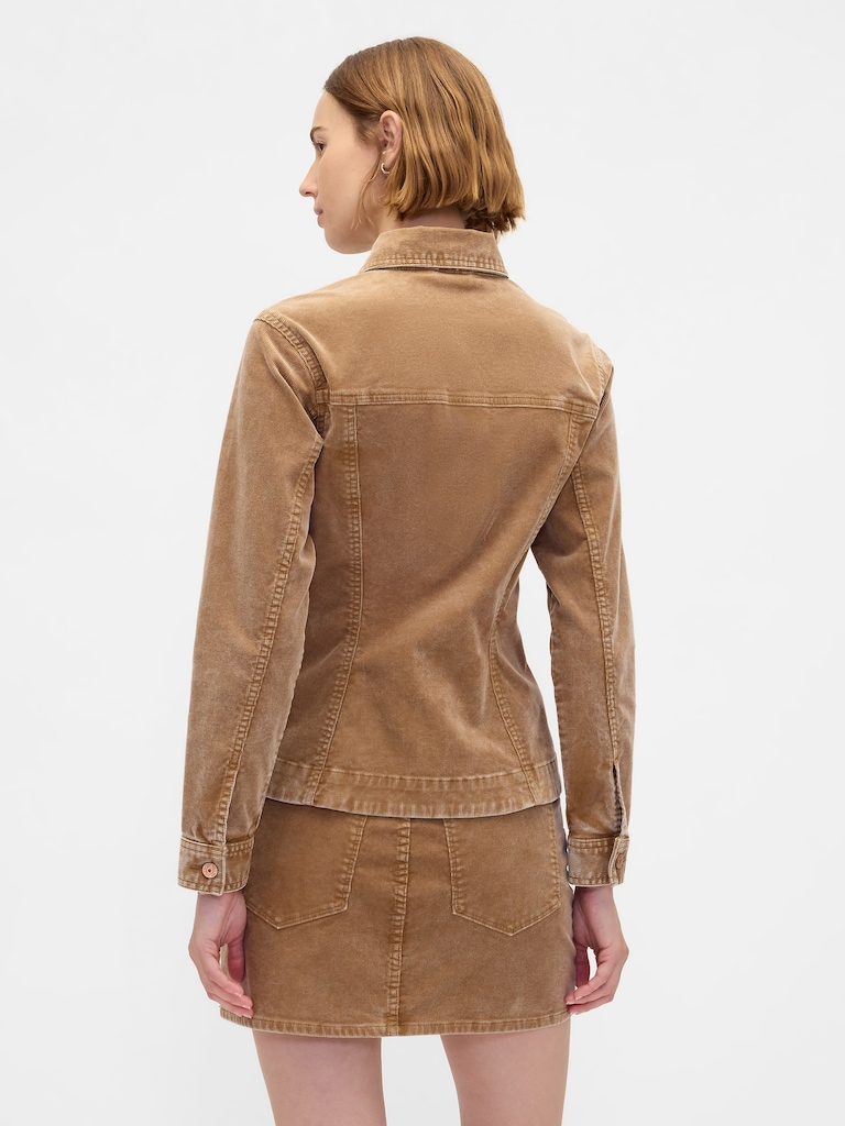 Corduroy Crop Jacket