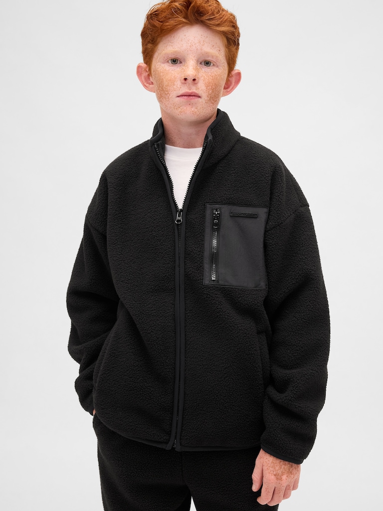 Kids Relaxed Sherpa Jacket