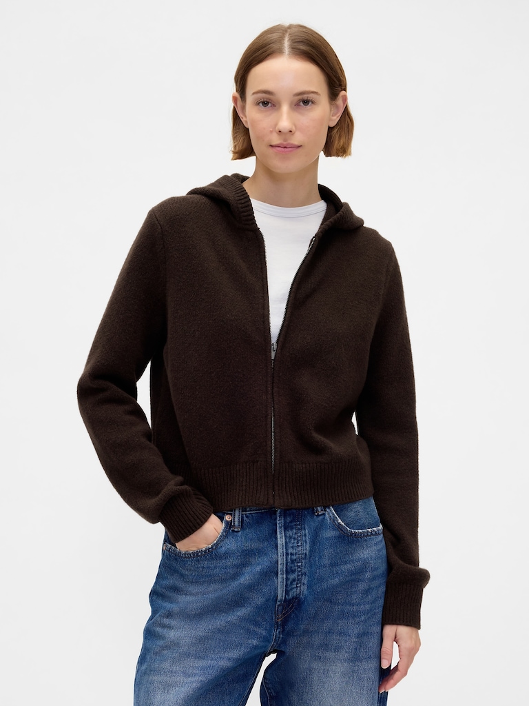 CashSoft Sweater Zip Hoodie