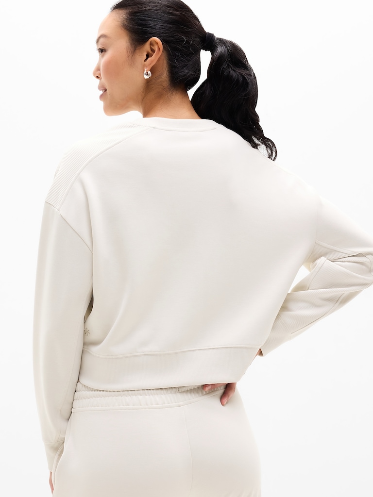 Seasoft Rib Crewneck Sweatshirt