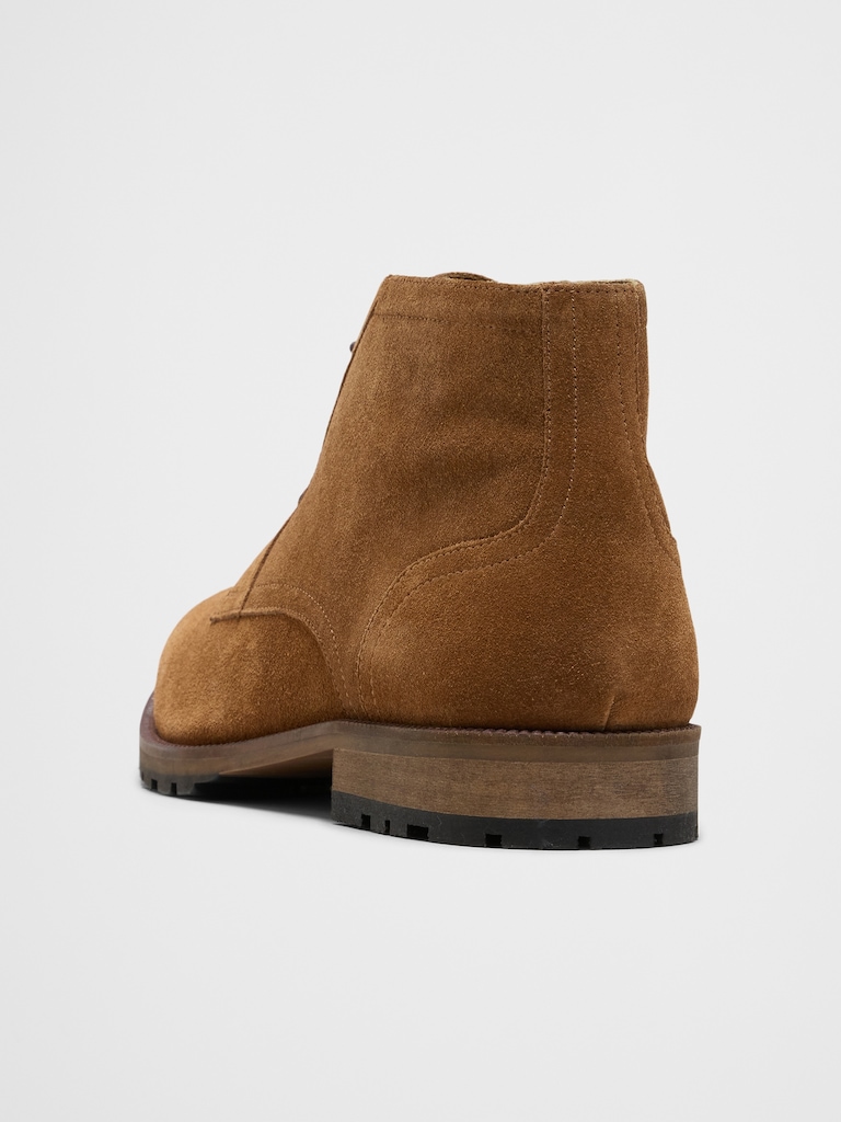 Suede Chukka Lace Up Boot