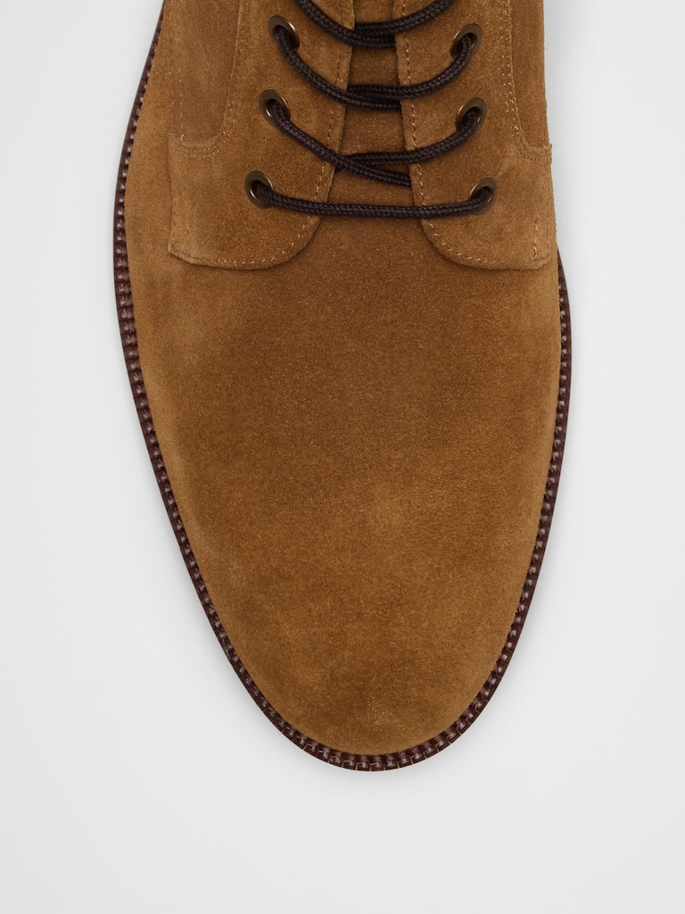 Suede Chukka Lace Up Boot