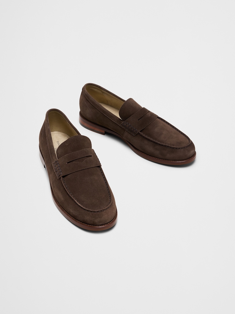 Classic Suede Penny Loafer