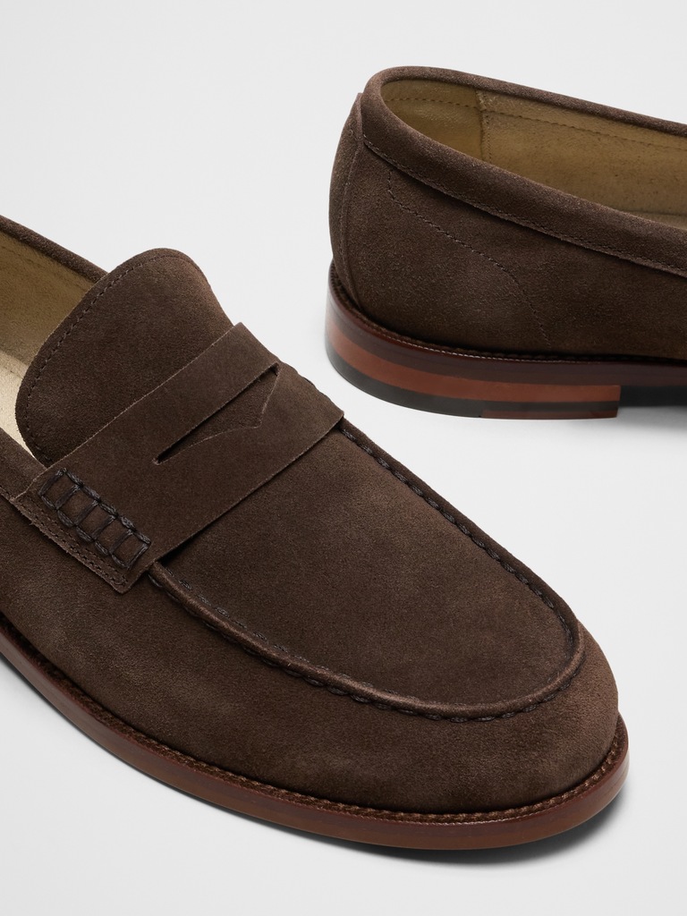 Classic Suede Penny Loafer