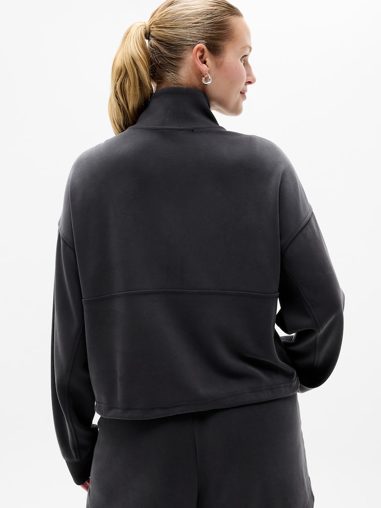 Seasoft Rib 1/4 Zip Popover