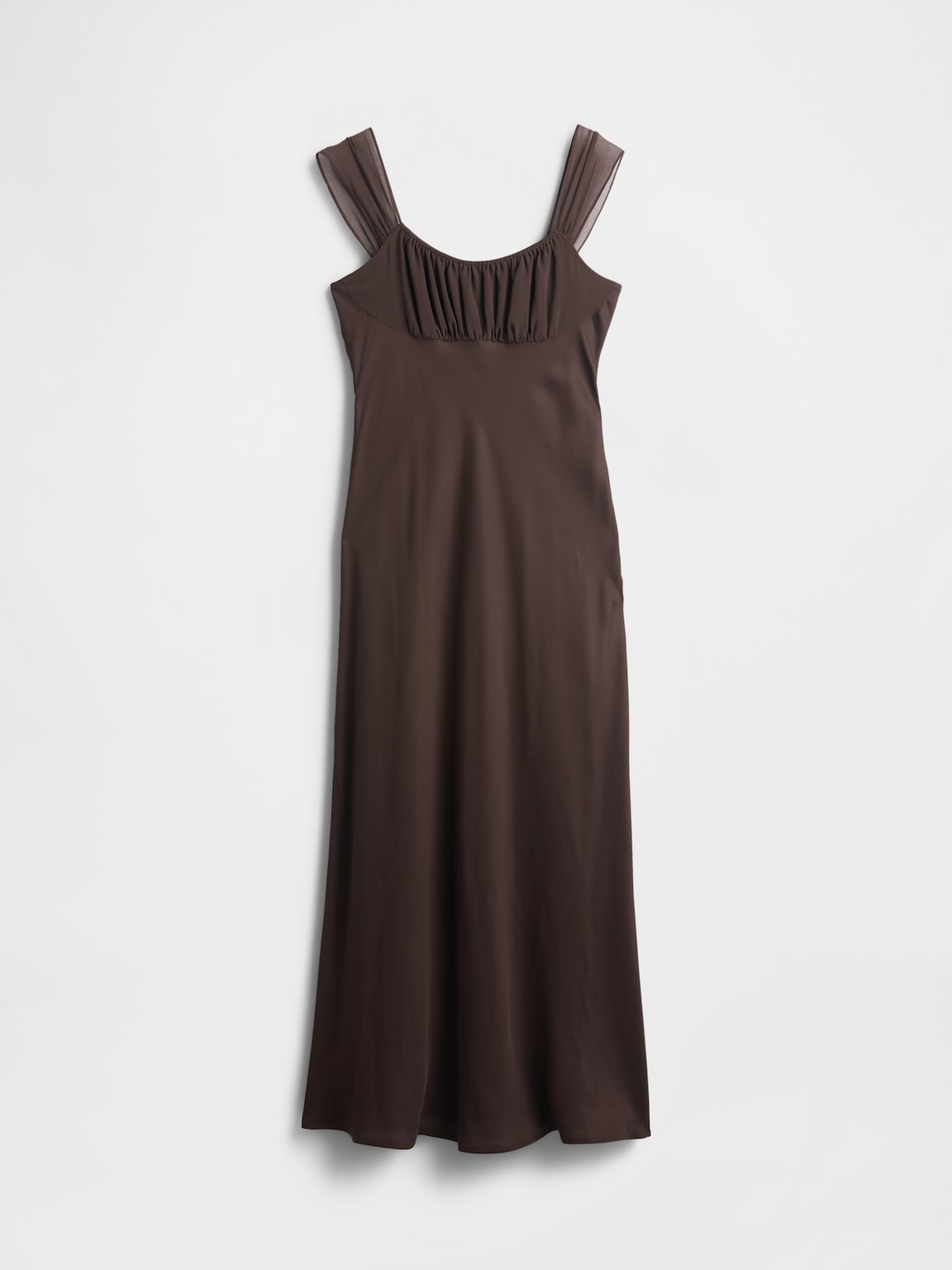 Mixed Media Maxi Dress