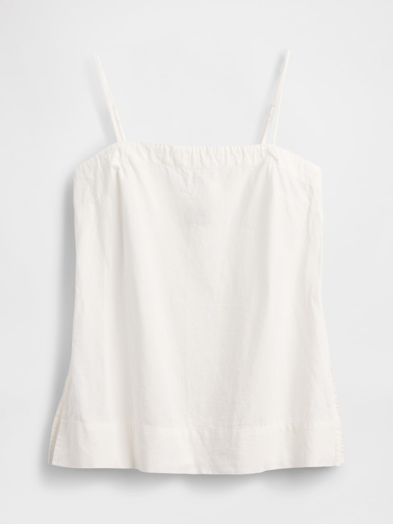 Linen-Blend Cami