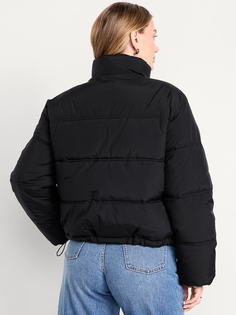 Water-Resistant Puffer Jacket