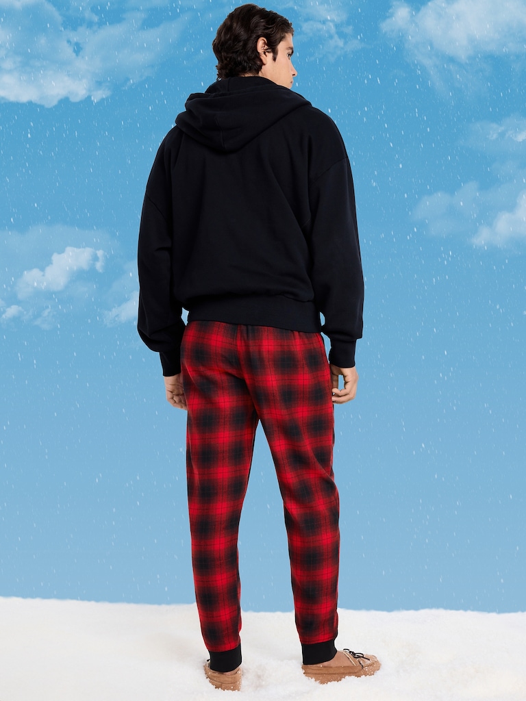 Plaid Flannel Pajama Joggers