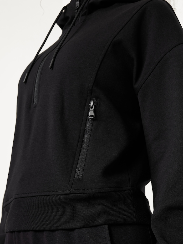 Dynamic Fleece Half-Zip Hoodie Sweatshirt