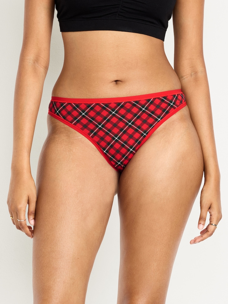 Low-Rise Everyday Cotton Thong